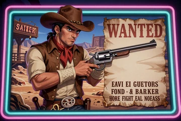 Wanted Dead or a Wild Slot mit Wild-West-Kopfgeldj&auml;ger bei GambleZen