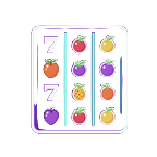 Neon-Slot-Walzen-Icon f&uuml;r Spielautomaten bei GambleZen Casino